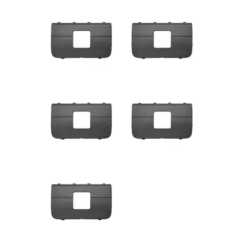 5X For Haval H9 Car Trailer Cover Rear Bumper Trailer Hook Square Cover Decoration New High Quality 