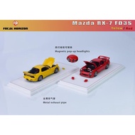 FH 1 64  JDM RX7 FD3S A-Spec Speed Sports Model Diecast Display Car