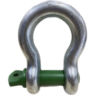 5/8" (WILL 3.25TON) G209 E.GALVANIZED BOW SCREW PIN SHACKLE SF4:1