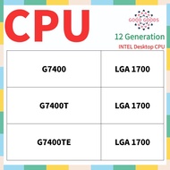 G7400 G7400T G7400TE 12th generation INTEL Pentium Gold Desktop CPU LGA1700