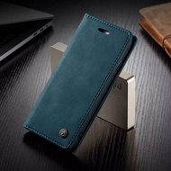 Samsung Galaxy S20 FE / S21 FE Flip Wallet Leather Case Cover Sarung Dompet Kulit Polyurethane
