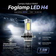 Lampu Mobil H4 White LED 7.5W 8000-8500K 1PCS - S-CMS-2396