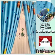 SEA WORLD 3D Blackout Curtains