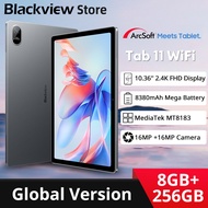 Blackview Tab 11 WiFi Tablet 8GB+256GB 10.36''2.4K FHD+Display MTK MT8183 Octa Core 16MP Camera 8380mAh Battery