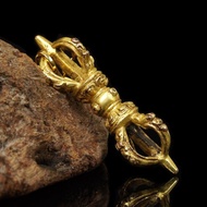 西藏15世紀明代金剛杵(長8.6公分)