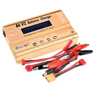 Huituo B6v2 80w Smart Balanced Charger สําหรับ Rc รถเครื่องบินรุ่นแบตเตอรี่ลิเธียม Universal 2 S-6 S