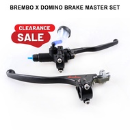 ♞Brembo Brake Master  PS16 Domino x Brembo Brake Master Brake Lever Left &amp; Right Set✶