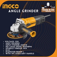 INGCO ANGLE GRINDER 2000W AG200018 | POWER TOOLS | INDUSTRIAL | MERVILLE