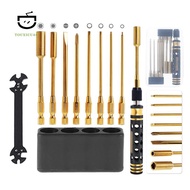 9 in 1 RC Tool Kit, RC Car Tool Kit RC Hex Driver Screwdriver Set for RC Car Hobby Tools