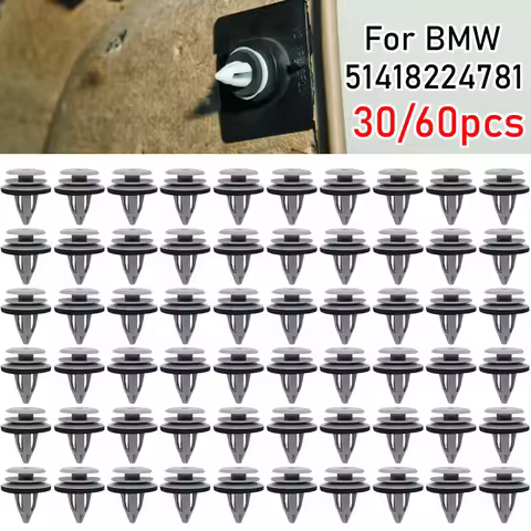 30/60X Car Door Panel Card Trim Cover Fixing Clip For BMW E88 F45 E36 E46 E90 E91 F32 F33 F82 E60 E6