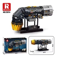 Pratt&Whitney F135-PW-900 Turbofan Engine F35B Engine Model Building Blocks Sets Creative Christmas 