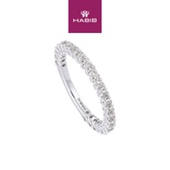 HABIB Diamond Ring in 750/18K White Gold 271041124-0.03