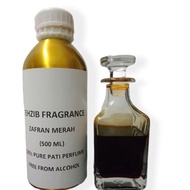 ZAFRAN MERAH PATI MINYAK ATTAR PREMIUM QUALITY 100ML, 500ML HARGA BORONG MURAH