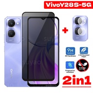 For Vivo Y28 S Y28S 5G 2024 Anti-Spy Full Privacy Tempered Peek Glass Screen Protector VivoY28S Vivo