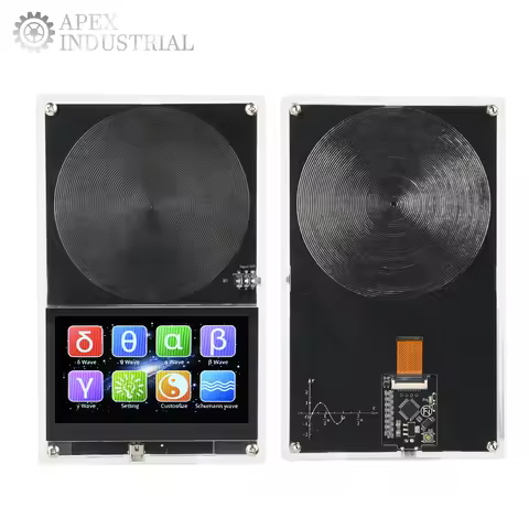 DC 5V Schumann Wave Generator 0.01-99999Hz Precise Adjustable Frequency Signal Generator Micro USB T