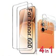 4pcs Screen Protector Compatible With Honor 600 /600 Lite /600 Pro / 400 LITE /X7D /X9d/ X8d, HD Cam