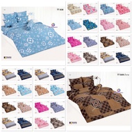 [NEW] TOTO Printed Bed Sheet Size 3.5/5/6 Feet (Including Duvet) Pattern Tt833 TT838 TT839 TT840 TT8