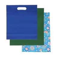 13pcs Blue Shopping Bags, Solid Color PE Plastic Tote Bags, Thick Gift Bags, Suitable For Shopping M