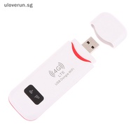 Uloverun 4G Router LTE Wireless USB Dongle WiFi Router Mobile Broadband Modem Stick Sim Card USB Adapter Pocket Router Network Adapter SG