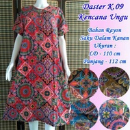 ready daster kencana ungu 09 label biru asli original