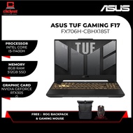 ASUS TUF FX706H-CBHX185T i5 17.3" Gaming Laptop (I5-11400H, 8GB, 512GB SSD, RTX3050_4GB, 17.3" FHD, GRAY-W10)