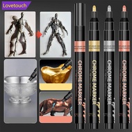 LOVETOUCH Mirror Marker Pen DIY Reflective Paint Pens Mirror Markers Chrome Gold Silver Paint Marker