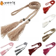YANMIG Decorated Waist Tie Chain Self-Tie Bowknot
