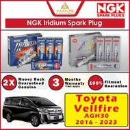 NGK Spark Plug (Iridium IX / Laser Iridium) for Toyota Vellfire AGH30 (2016-2023) [Amaze Autoparts]