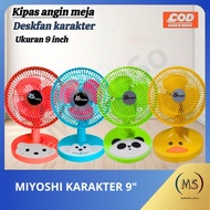9INCH CHARACTER TABLE FAN MIYOSHI 9INCH SNI CHARACTER TABLE FAN