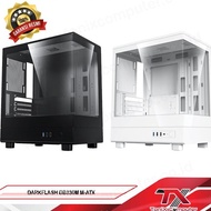 DARKFLASH DB330M M-ATX PC Case | A-Pillarless 270 Panoramic Room M-ATX Chassis