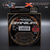 สายPE YGK X-Braid Upgrade OMNIUM X8 (ยาว 150m & 200m.)