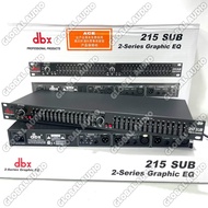 Equalizer dbx 215 sub / 131 sub 2serial Graphic EQ dbx 215/131 sub Grade A