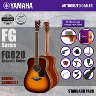 Yamaha FG820 BS FG Series Solid Top Acoustic Guitar 41" - Brown Sunburst