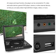 【COD】แบบพกพา HD 9.8 หน้าจอ LCD DVD Player USB DVD Player เกม T/V เครื่องเล่นเครื่องรับวิทยุ FM พร้อมปลั๊ก US/EU/UK