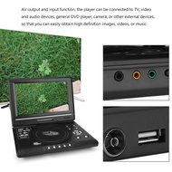 【COD】แบบพกพา HD 9.8 หน้าจอ LCD DVD Player USB DVD Player เกม T/V เครื่องเล่นเครื่องรับวิทยุ FM พร้อม