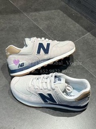紫鑽🌟誠信商家🌟💜全新New Balance NB574灰藍新百倫復古減震防滑耐磨低幫休閒跑步鞋 男女同款
