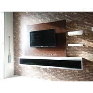 Wall mount modern floating tv cabinet / kabinet tv moden gantung (3100099795)