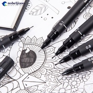 NOBELJIAOO 1pc Uni Pin Drawing Pen Fine Line 005 01 02 03 05 08 Needle Pen F1G6
