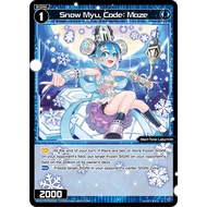 WX WX-P02-065 Snow Myu Code: Maze WIXOSS P02 R-EN WX-P02-065 0821000022123