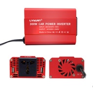 ⚛300W DC to AC Power Converter DC 12V to 220V AC Inverter With Dual USB