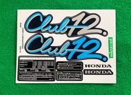 สติกเกอร์ Honda Scoopy i club12 รุ่น41ปี2024 รุ่นล้อแม๊กซ์