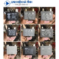 fan steam Cbb61 condenser pin air conditioner capacitor 1.2uf 1.5uf 2uf 2.5uf 3uf 3.5u 4uf 5uf 6uf 8