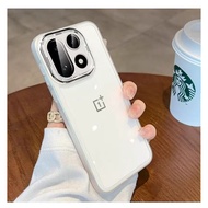 For OnePlus 15 15R 13 13R 13T 12 12R Matte Case Transparent Silicone Camera Lens Protector Cove