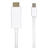 Mini DisplayPort to HDMI Cable Support 1080P High Resolution