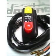 Domino starter on-off right switch