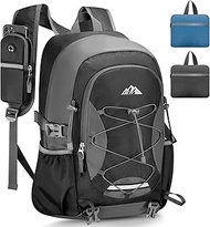 32L Ultralight Foldable Backpack: Women & Men Lightweight Hiking Backpack Folding Backpack Travel Ba