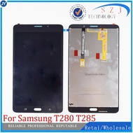New breasted ] [ in s ต็ BMW7 ''for Samsung Galaxy Tab A 7.0 2016 SM-T280 SM-T285 T280 T285 LCD display Touch Screen Digitizer Assembly derss top ็ Cam Letterman PC spare parts