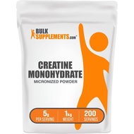BulkSupplements.comCreatineMonohydratePowder-Creatine Monohydrate Powder Unflavored-Pure&GlutenFree,