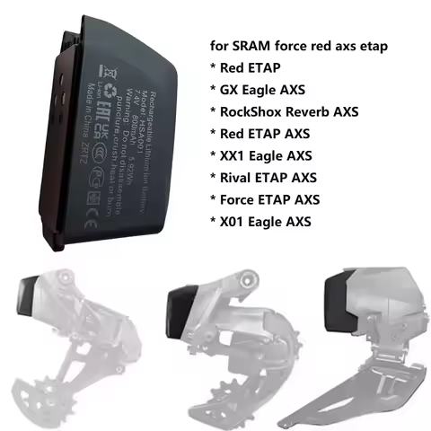 7.4V 800mAh 5.92Wh Battery for SRAM force XX1 X01 GX AXS red black axs etap