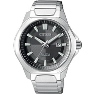 Citizen Titanium AW1540-53E Analog Eco-Drive Silver Titanium Men Watch